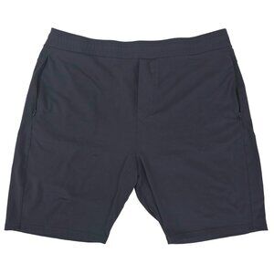 Public Rec All Day Shorts Navy Blue Mens Size 44R Athletic Casual Zip Pockets